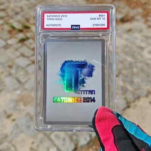 Titan Holo Katowice 2014 Graded Card "PSA" Style | Custom Illustration Card - Picture 1 of 10