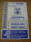 04/11/1967 Leeds United v Arsenal  (Slight Crease, Token Removed, Score Noted On