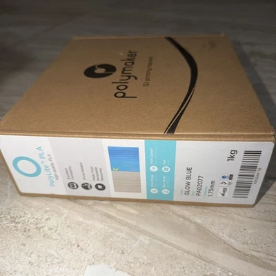 Polylite PLA Glow Blue 1.75mm 1kg - Image 1 of 2