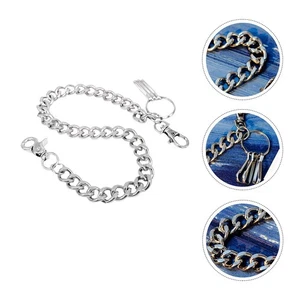 1Pc Single Layer Trouser Chain Decorative Purse Chain Decorative Chain - Picture 1 of 12