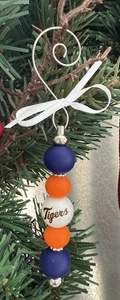 Handgefertigte Detroit Tigers Ornament-Perlen MLB Fan Geschenk-Baseball Dekor - Bild 1 von 4