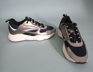 Talla: 46 EU/13 US Luxury DIOR B22 Azul Malla Técnica Plateado Blanco Para Hombres $1,250 - Imagen 1 de 17