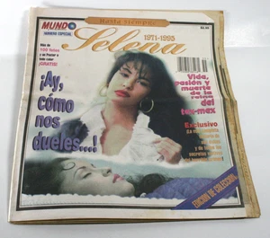 Mundo Fantastico Magazine - Selena 1995 - Rare Latin Tejano Chicano - Picture 1 of 6