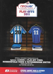 HUDDERSFIELD TOWN V PETERBOROUGH UNITED ~ LEAGUE 1 PLAY OFF FINAL ~ 29 MAY 2011 - Picture 1 of 1