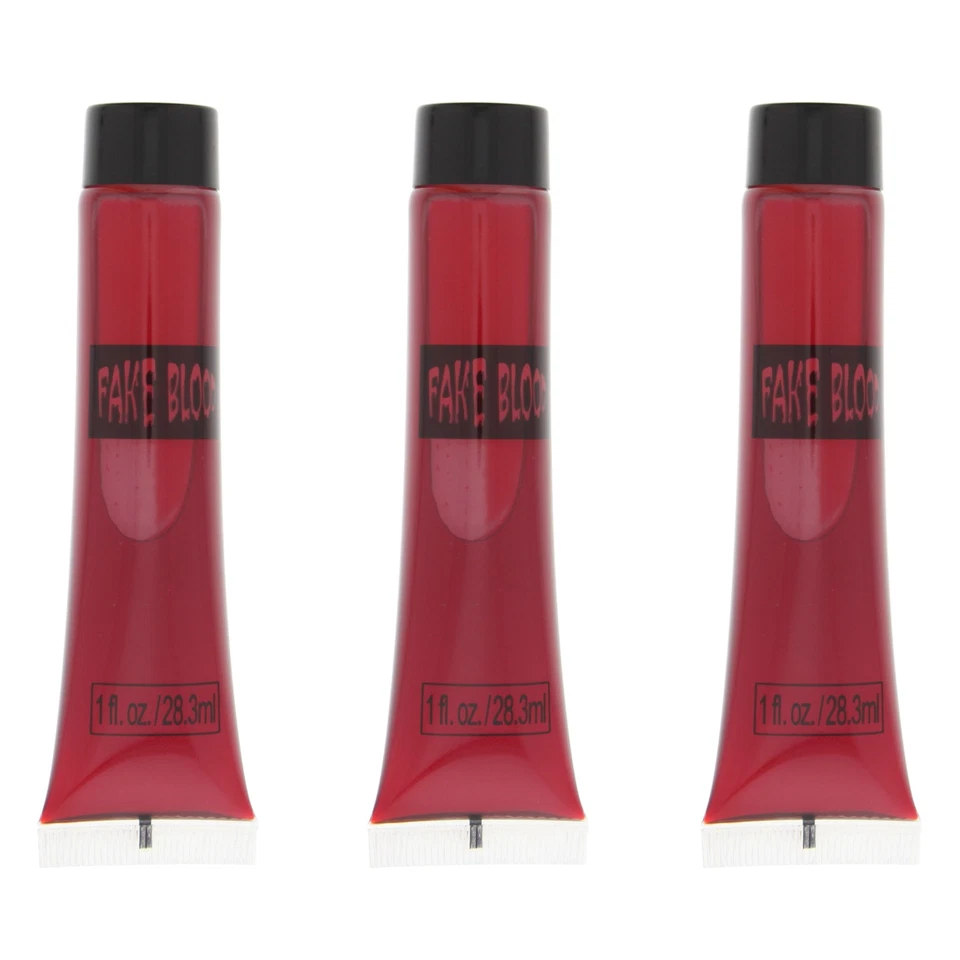 Scary Halloween Falso Sangre y Colmillos - Vestido Elegante Horror Vampiro Zombi Disfraz Foto 1 de 1