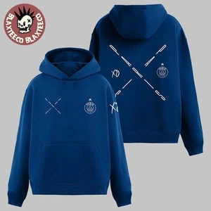 The Weekend X Paris Saint Germain XO Blue Hoodie - Picture 1 of 6