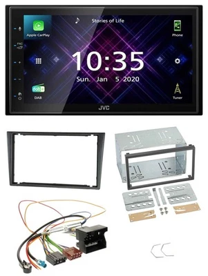 JVC DAB 2DIN MP3 Bluetooth USB Autoradio für Opel Combo C Meriva Corsa C Tigra a - Bild 1 von 4