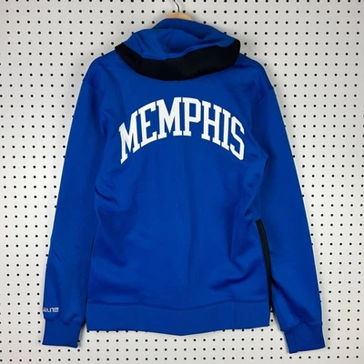 Sudadera con Capucha Nike Memphis Tigers Pequeña Nueva con Etiquetas Baloncesto en la Cancha Cremallera Cálida Penny Hardaway Foto 1 de 4