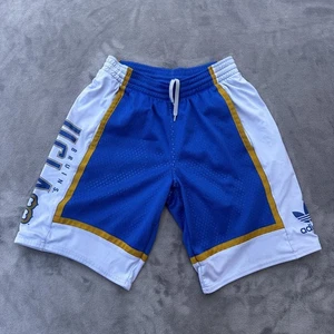 UCLA Bruins Shorts Mens Small NCAA Basketball Adidas Mesh Drawstring Trefoil - Picture 1 of 9