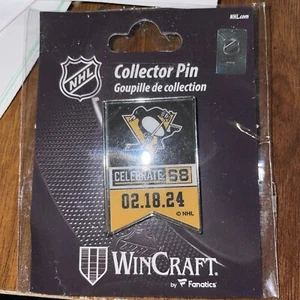 Jaromir Jagr Collector Pin Pinback "Celebrate 68" Jersey Retirement 2.18.24 NEW - Picture 1 of 3