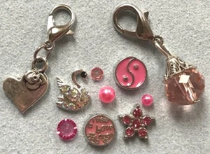 ❤️Floating Charm Lot to Fit Memory OWL Locket 🦉 LIVE LOVE LAUGH SWAN ZEN STAR❤️ - Picture 1 of 1