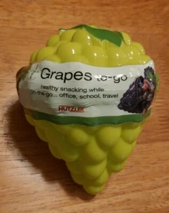 Grapes To Go Grape Snack Container: New! Dishwasher Safe; Green or Purple - Picture 1 of 6