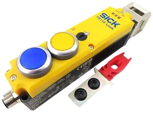 Interruptor de dispositivo de bloqueo de seguridad Sick TR110-SRU2B00 6068076 con actuador recto - Imagen 1 de 12