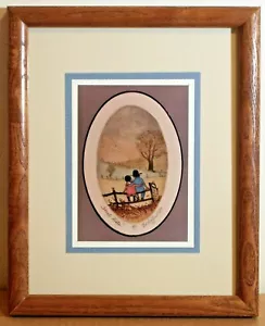 ED GIFFORD VINTAGE HANDKOLORIERTE RADIERUNG - HANDSIGNIERT - Bild 1 von 5