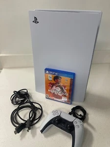 PS5 Console with Controller and Cables - Picture 1 of 5