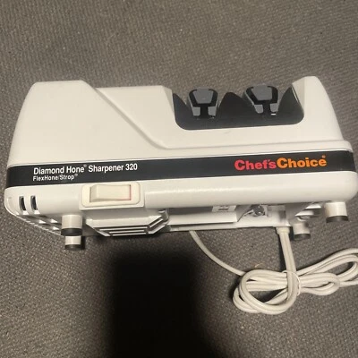 Afilador de cuchillos profesional Chef's Choice Diamond Hone modelo 320 FlexHone/Strop Foto 1 de 4