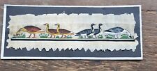 Papyrus Paper  Abu Simbel Certified Art. Egyptian Collectible featuring geese