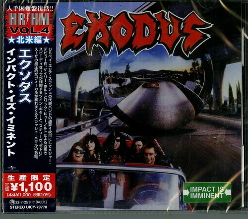 Impact Is Imminent by Exodus (CD, 2022)