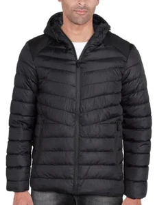 Perry Ellis Men's Puffer Jacket - Packable - Water Resistant-Charcoal - XXL NEW - Picture 1 of 6