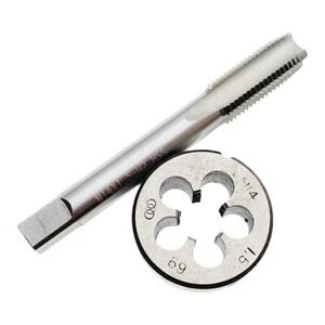 M14 x 1.5 Tap & Die Set Right Hand HSS M14x1.5 Metric Thread RH Tool - Picture 1 of 9