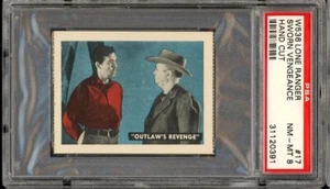 1950-60 W536-2 Lone Ranger Perforated #17 Sworn Vengeance PSA 8 - Picture 1 of 2