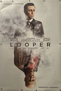 LOOPER Original One Sheet Movie Poster - 2012 - BRUCE WILLIS - Picture 1 of 5