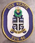 Embroidered Military Patch U S Navy ship Frigate USS Rentz FFG-46 NEW