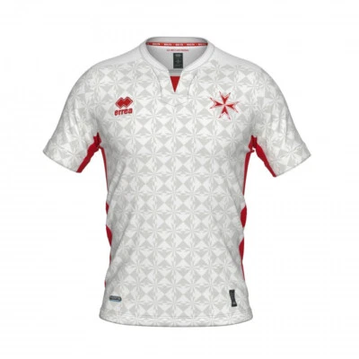 ERREÀ 4482 ERREA MALTA 2024-26 MAGLIA GARA AWAY MAGLIETTA MANICA CORTA LT1