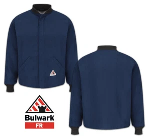 Bulwark Flame Resistant Midweight Sleeved FR Jacket Liner Nomex IIIA LNL2NV - Picture 1 of 8