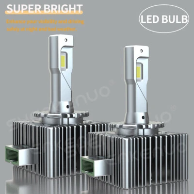 Faro LED xenón blanco bombillas de actualización para BMW M235i M3 M5 M6 haz alto/bajo Foto 1 de 4