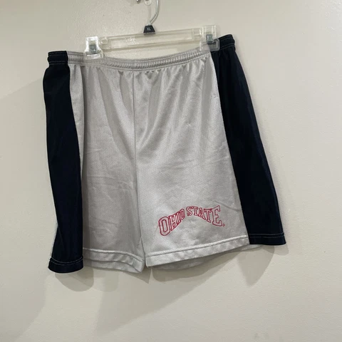 VINTAGE Men’s OHIO STATE College Ware U*S*A Mesh Shorts Drawstring Size L Cover