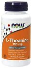 Now Foods, L-Theanine Stress Management 100 mg 90 Vcaps 08/2022 EXP