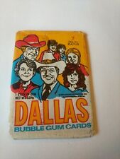 1981 Donruss Dallas Bubble Gum Trading card pack