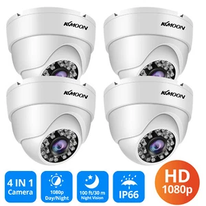 4PCS KKmoon 1080P 2MP CCTV Dome Camera Outdoor Waterproof Security Camera Y5Q9 - Picture 1 of 12