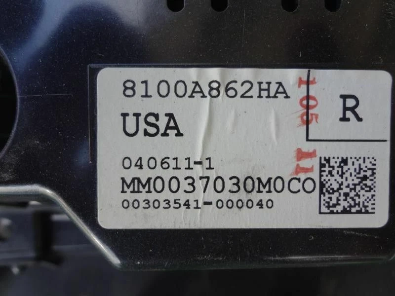 12 MITSUBISHI ECLIPSE SPEEDOMETER 27606 - Imagem 1 de 4