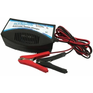 12v Trickle Automatic Battery Charger 1.5Amp Motorcycle Car Camper Caravan Van - Picture 1 of 5