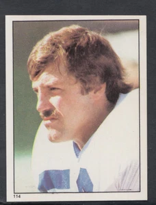 Topps 1981 American Football Sticker No 114 - Terry Beeson - Seahawks (T412) - Bild 1 von 1
