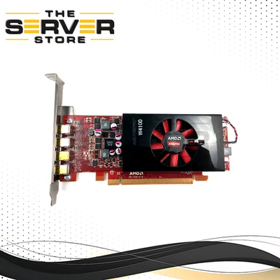 Dell AMD FirePro W4100 PCIe 2GB GDDR5 4x MDP Video Card C75503 025D14 25D14 - Image 1 of 3