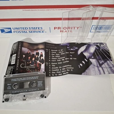 Mariachi Campanas De America Cassette Tape 2000 Ranchera San Antonio - Image 1 of 4