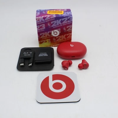 Beats by Dr. Dre Studio Buds Bluetooth Earbuds In Red MJ503LL/A - Image 1 of 4