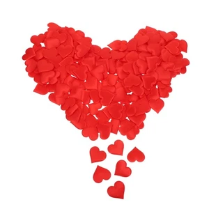  500 Piezas Decorativos Corazón Pétalos San Valentín Decoraciones Mesa Dispersión - Imagen 1 de 12