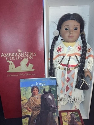 American Girl Doll ~ KAYA IN ORIGINAL BOX ~ TRADING OUTFIT DANCE DRESS ~ - Image 1 of 4