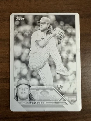BAILEY FALTER 2023 Topps Series 2 Baseball Printing Plate Rookie Card 1/1 - Image 1 of 2