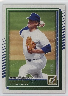 Prueba de artista Panini Donruss 2025/25 Nolan Ryan #44 Salón de la fama Foto 1 de 2