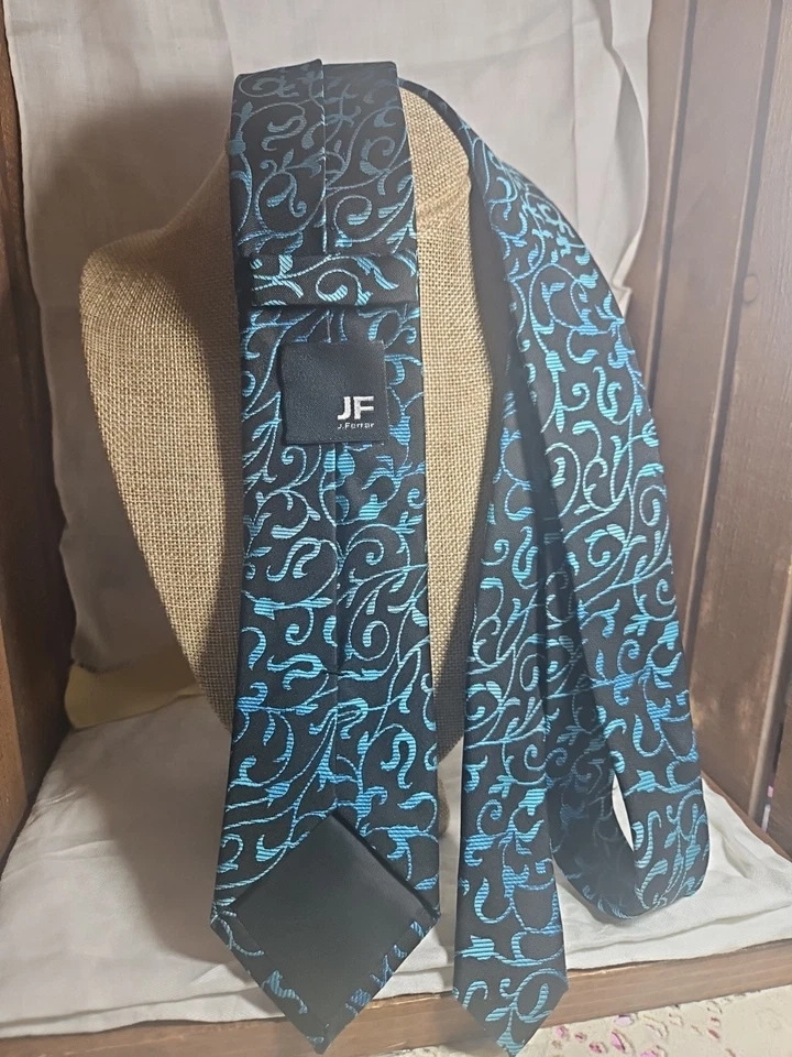 Corbata para hombre J.Ferrar hecha en Italia 100 % seda Foto 1 de 4