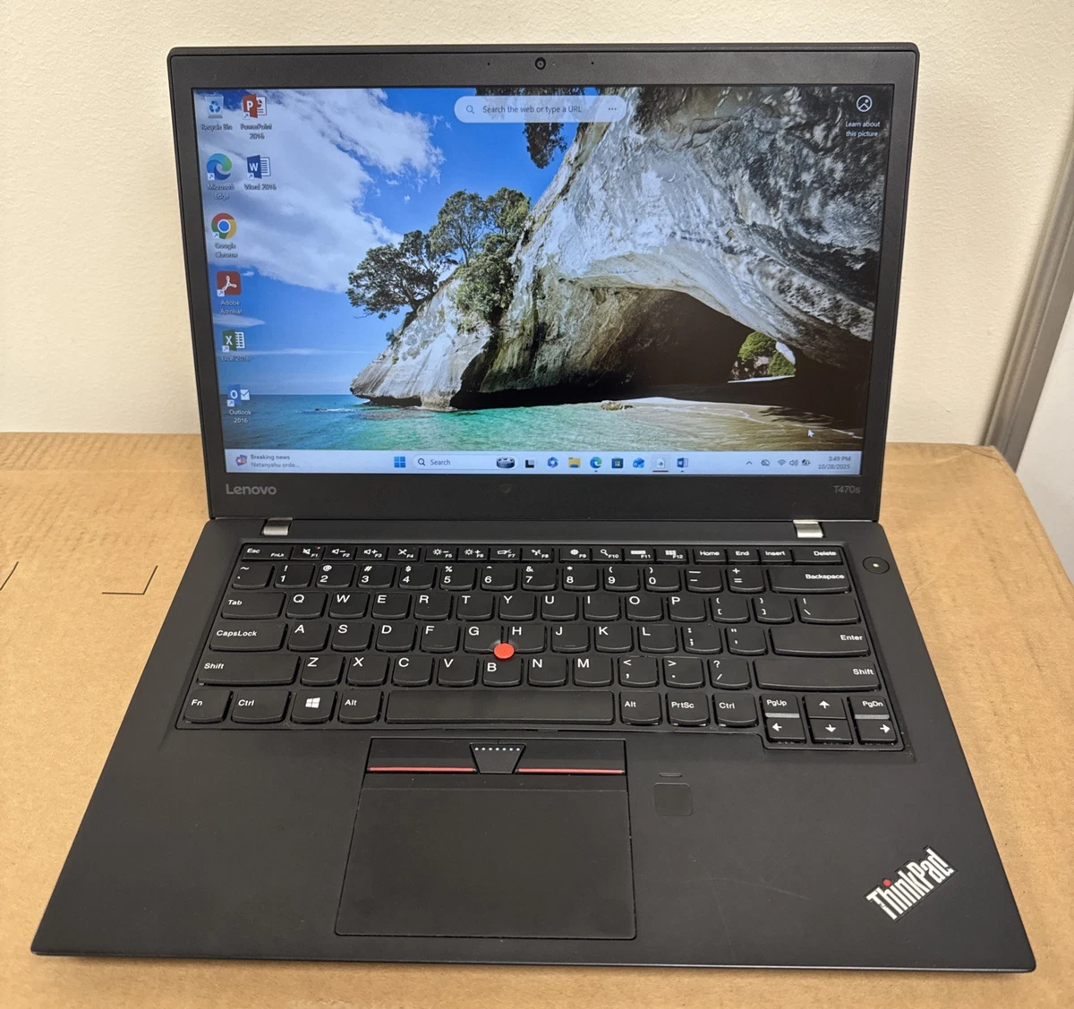 Preços baixos em Preto Lenovo ThinkPad T470S Notebooks/Laptops | eBay