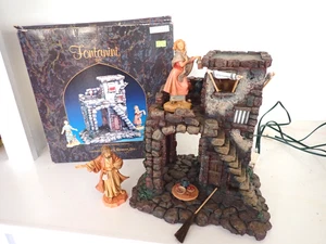 Fontanini Nativity Inn Lighted For 5" Village # 50152 W/ Inn Keeper & Wife + + - Picture 1 of 8