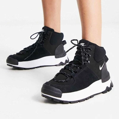 Tênis Nike City Classic Manoa botas de caminhada preto branco botas de trilha 7 - Imagem 1 de 4