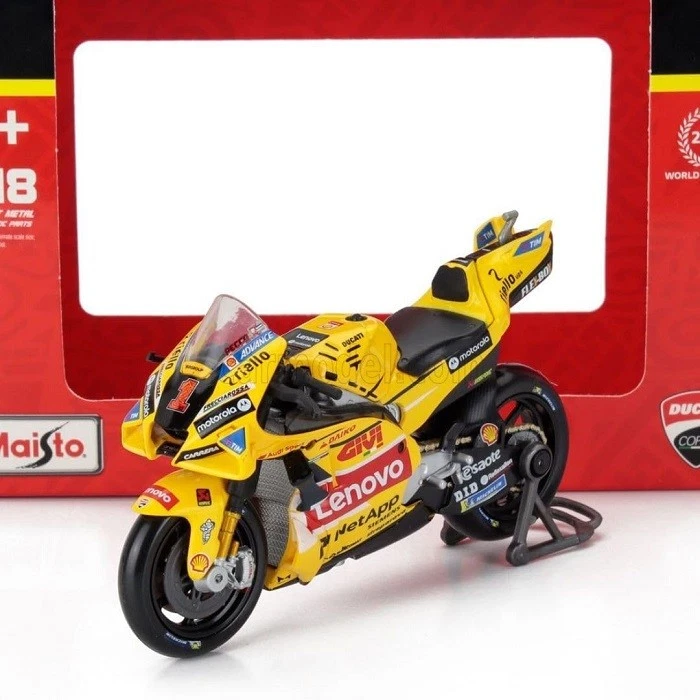 Maisto Motorbike Ducati Lenovo Team 2023 Bagnaia 1:18 - Immagine 1 di 1
