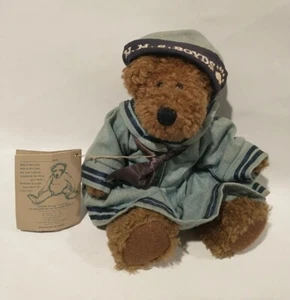 1998 Orso Ragazzi Marinaio Ragazza Mercedes Fritzbruin H.M.S. Peluche peluche 9" orsacchiotto - Foto 1 di 7